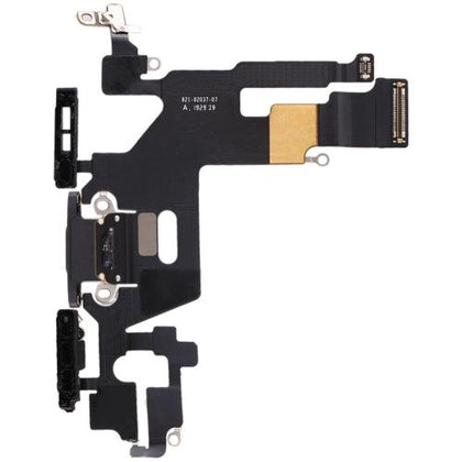 Replacement for iPhone 11 Charge Port Flex Black - Best Cell Phone Parts Distributor in Canada, Parts Source