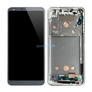 LG G6 LCD & Digitizer with Frame Platinum Silver (H873) - Best Cell Phone Parts Distributor in Canada