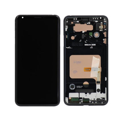 LG V30 LCD & Digitizer with Frame Black - Best Cell Phone Parts Distributor in Canada