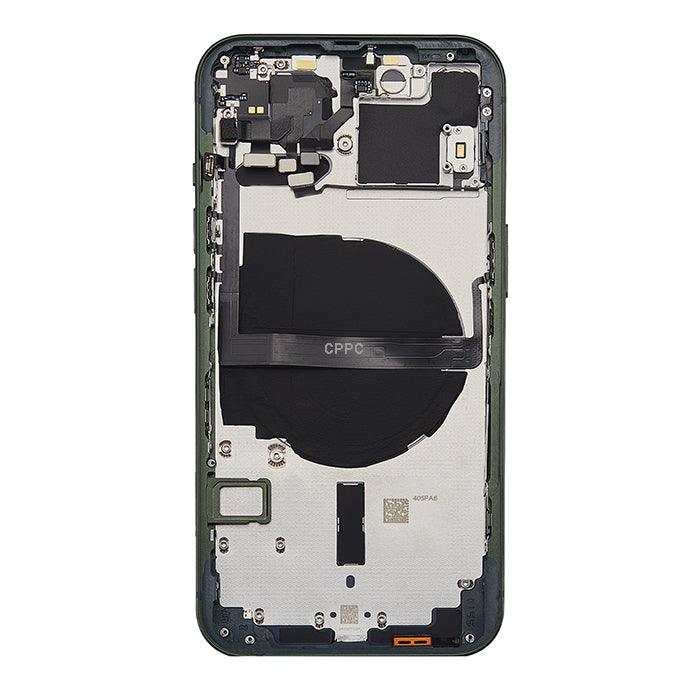 Replacement iPhone 13 Battery Back Housing With Small Parts Green