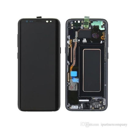 LCD & Digitizer for Samsung S8 Plus Black with Frame - Best Cell Phone Parts Distributor in Canada