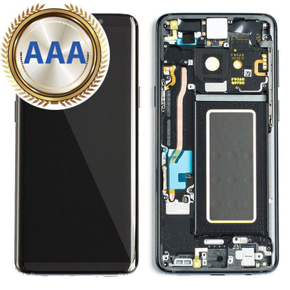 Replacement LCD & Digitizer for Samsung S9 with Frame Grey (AAA Quality) - Best Cell Phone Parts Distributor in Canada