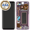 Replacement LCD & Digitizer for Samsung S9 with Frame Purple (AAA Quality)