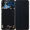 Replacement OLED Assembly Screen for Samsung A70 with Frame Black (A705W)