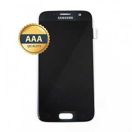 Replacement Samsung S7 LCD Assembly Black AAA Quality with Frame - Best Cell Phone Parts Distributor in Canada